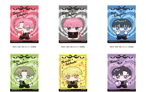 Ensky TV Anime "Tamon's B-Side" Puimaru Acrylic Card Collection 6Pack BOX