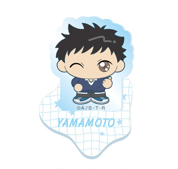 Ensky TV Anime "Reborn!" Puimaru Acrylic Stand 4. Takeshi Yamamoto