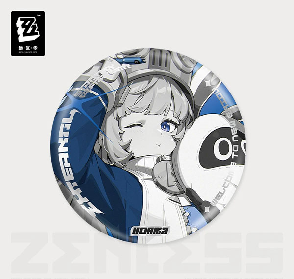 miHoYo Zenless Zone Zero Mindscape Cinema Series Reflective Tin Badge Norma