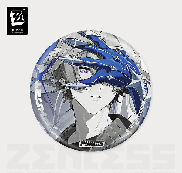 miHoYo Zenless Zone Zero Mindscape Cinema Series Reflective Tin Badge Pyrois B (Wise)