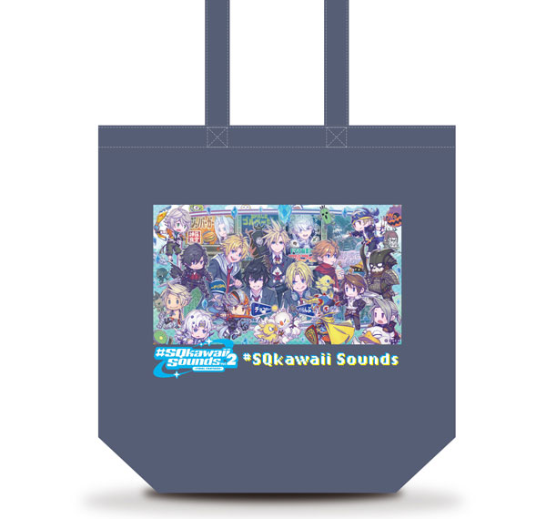 Square Enix #SQkawaii Sounds -FINAL FANTASY- Vol. 2 Tote Bag Stone Blue รูปภาพ 1