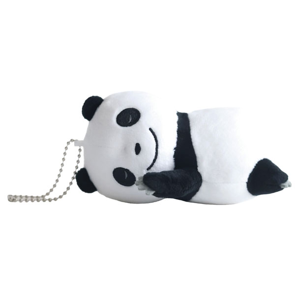 Ensky Panda! Go, Panda! Mofumofu Arm Pillow mini Pan-chan imagen 1
