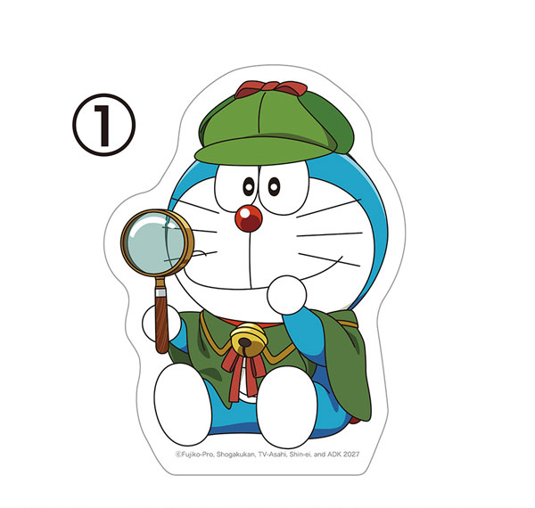Ensky Movie Doraemon: Nobita's Steam-Powered Time Machine Diecut Sticker Mini (1) Bild 1
