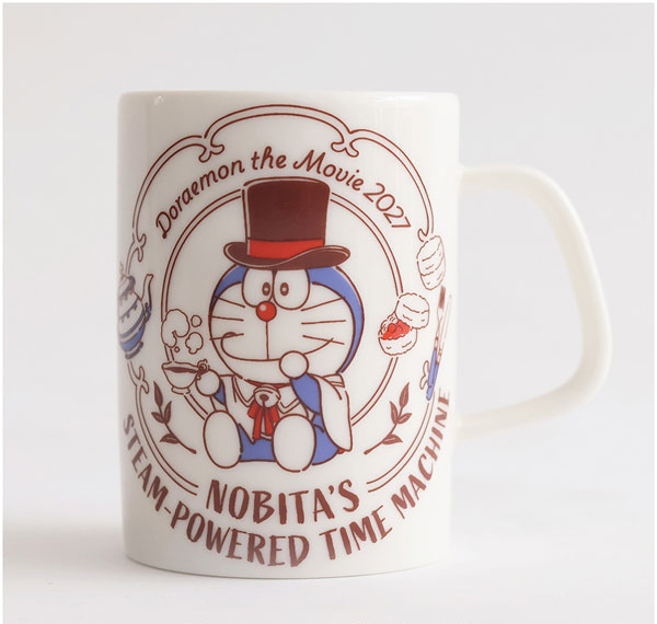 Ensky Movie Doraemon: Nobita's Steam-Powered Time Machine Mug รูปภาพ 1