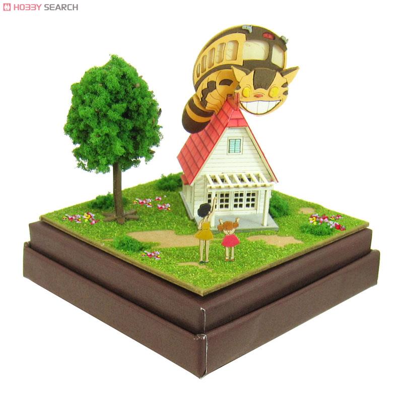 Sankei [Miniatuart] Studio Ghibli Mini : My Neighbor Totoro Kusakabeke to Catbus (Assemble kit) (Railway Related Items) 圖片 7