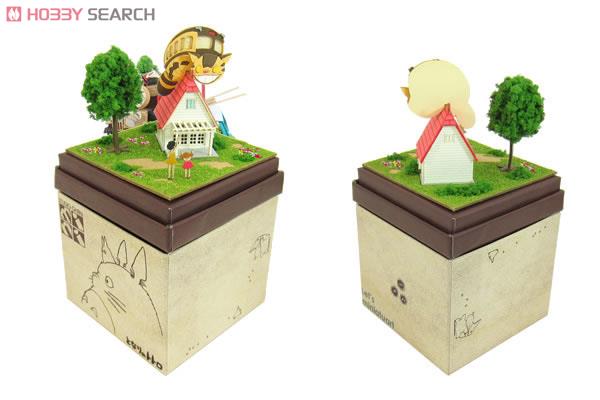 Sankei [Miniatuart] Studio Ghibli Mini : My Neighbor Totoro Kusakabeke to Catbus (Assemble kit) (Railway Related Items) 圖片 8