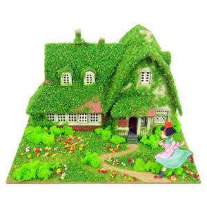 Sankei [Miniatuart] Studio Ghibli Mini : Kiki`s Delivery Service - Okino`s House (Assemble kit) (Railway Related Items)