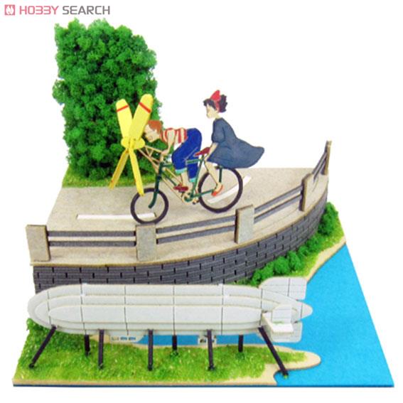 Sankei [Miniatuart] Studio Ghibli Mini : Kiki`s Delivery Service - Tombo with Propeller Bicycle (Assemble kit) (Railway Related Items) Bild 2