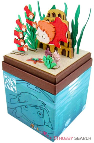 Sankei [Miniatuart] Studio Ghibli Mini: `Ponyo` Ponyo and Sisters (Unassembled Kit) (Railway Related Items) 圖片 3