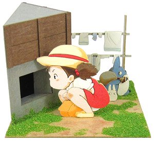 Sankei [Miniatuart] Studio Ghibli Mini: `My Neighbor Totoro` I Found a Small Totoro (Unassembled Kit) (Railway Related Items)