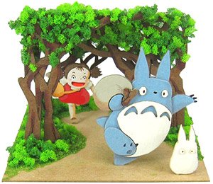 Sankei [Miniatuart] Studio Ghibli Mini: `My Neighbor Totoro` Secret Tunnel (Unassembled Kit) (Railway Related Items)