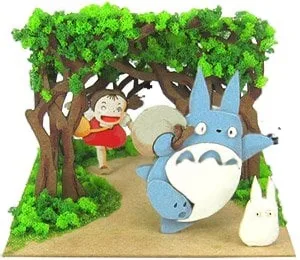 Sankei [Miniatuart] Studio Ghibli Mini: `My Neighbor Totoro` Secret Tunnel (Unassembled Kit) (Railway Related Items) Bild 1
