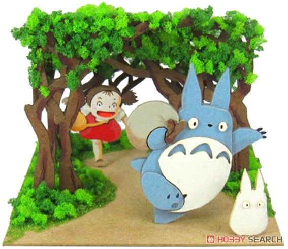 Sankei [Miniatuart] Studio Ghibli Mini: `My Neighbor Totoro` Secret Tunnel (Unassembled Kit) (Railway Related Items) Bild 2