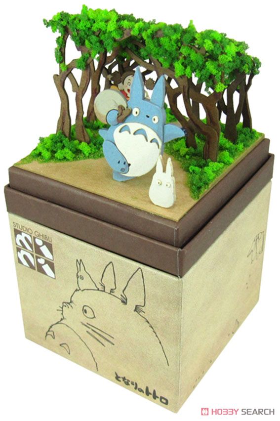 Sankei [Miniatuart] Studio Ghibli Mini: `My Neighbor Totoro` Secret Tunnel (Unassembled Kit) (Railway Related Items) Bild 3