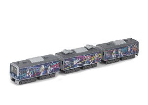 Bandai B Train Shorty Izuhakone Railway Series 3000 Love Live! Sunshine!! Wrapping Train Happy Party Train Assort (6 Pieces) (Model Train)
