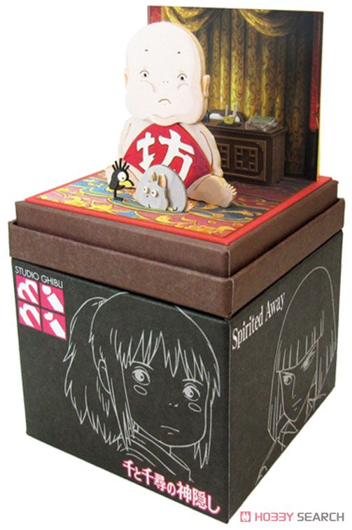 Sankei [Miniatuart] Studio Ghibli Mini : Spirited Away Boh, Boh Mouse &amp; Haedori (Assemble kit) (Railway Related Items) Bild 3