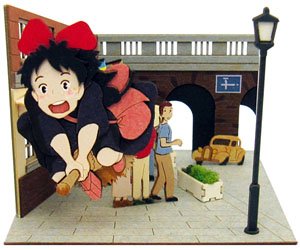 Sankei [Miniatuart] Studio Ghibli Mini : Kiki`s Delivery Service Arrive in Koriko (Assemble kit) (Railway Related Items)