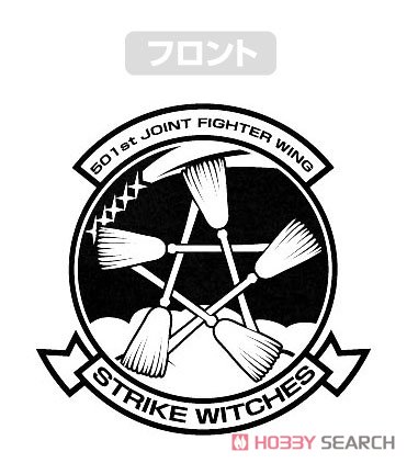 Cospa 501st Joint Fighter Wing Strike Witches Road to Berlin Strike Witches Emblem T-shirt Light Gray S รูปภาพ 4