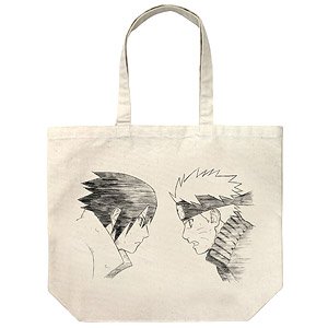 Cospa Naruto:Shippuden Narutio &amp; Sasuke Large Tote Natural (Anime Toy)