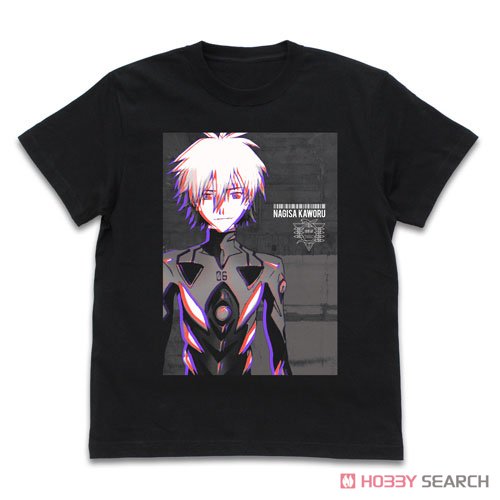Cospa Evangelion Kaoru Nagisa Graphic T-Shirts White XL Bild 2