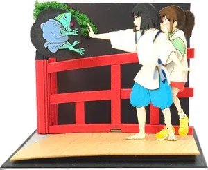 Sankei [Miniatuart] Studio Ghibli Mini : Spirited Away Haku`s Incantation (Assemble kit) (Railway Related Items) 圖片 1