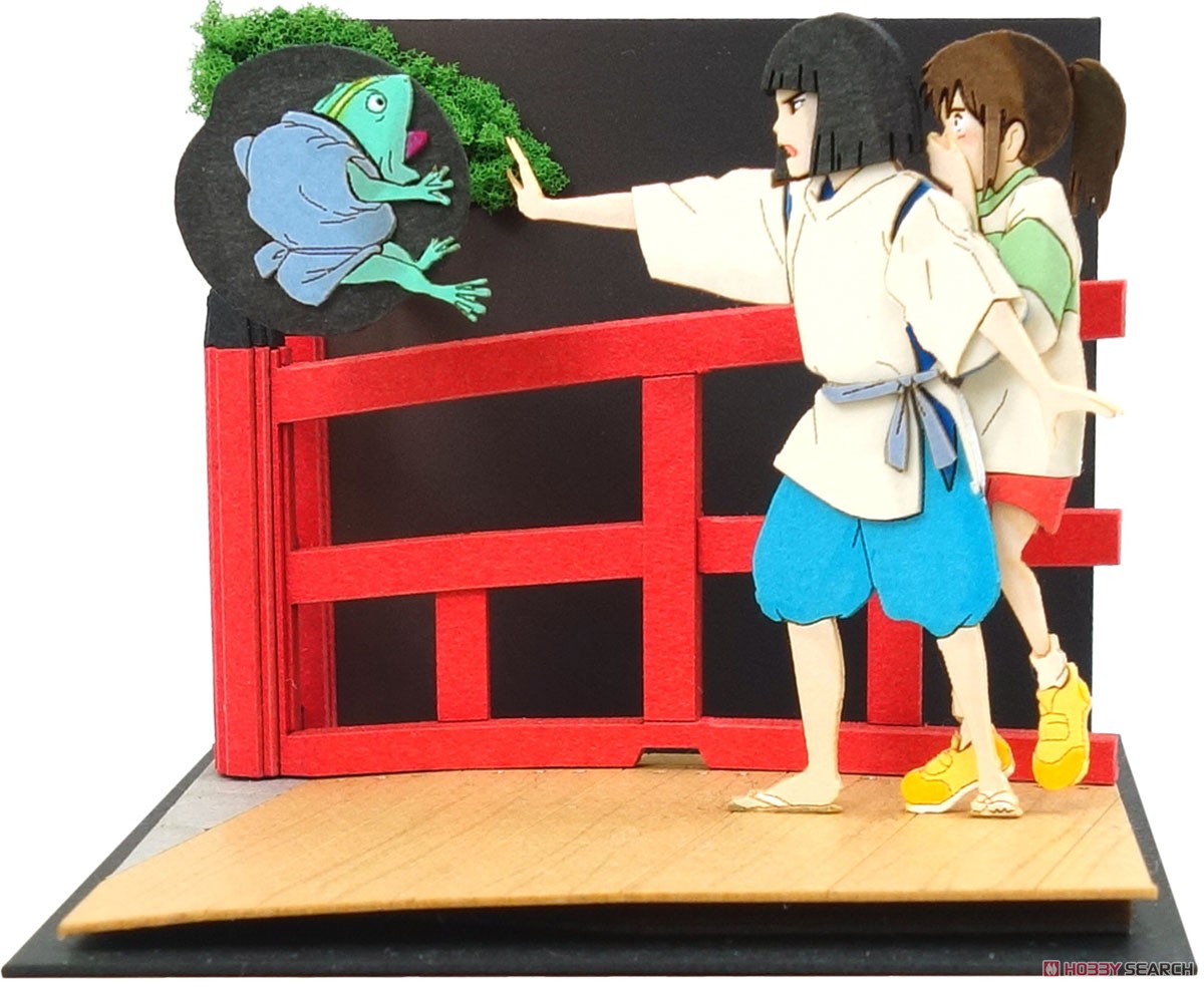 Sankei [Miniatuart] Studio Ghibli Mini : Spirited Away Haku`s Incantation (Assemble kit) (Railway Related Items) 圖片 2