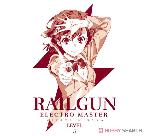 Cospa A Certain Scientific Railgun T Mikoto Misaka T-Shirt Ver.2.0 White XL (Anime Toy) image 3