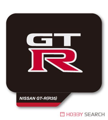 Wakiprintpia Nissan GT-R (R35) Emblem Sticker (Toy) hình ảnh 2