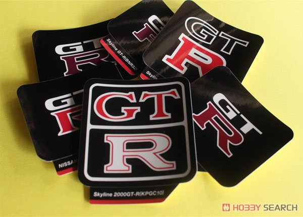Wakiprintpia Nissan GT-R (R35) Emblem Sticker (Toy) hình ảnh 4