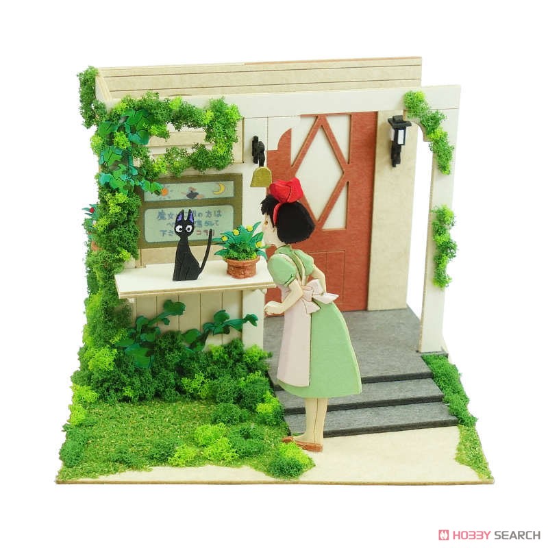 Sankei [Miniatuart] Studio Ghibli Mini : Kiki`s Delivery Service Departure Date (Assemble kit) (Railway Related Items) 圖片 2