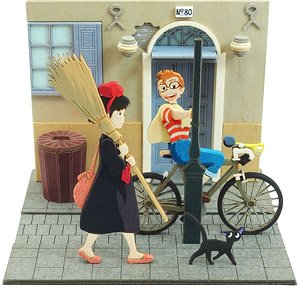 Sankei [Miniatuart] Studio Ghibli Mini : Kiki`s Delivery Service Anxious Witch Girl (Assemble kit) (Railway Related Items)