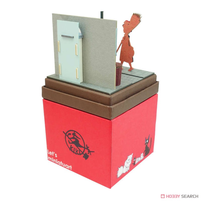 Sankei [Miniatuart] Studio Ghibli Mini : Kiki`s Delivery Service Anxious Witch Girl (Assemble kit) (Railway Related Items) Bild 5