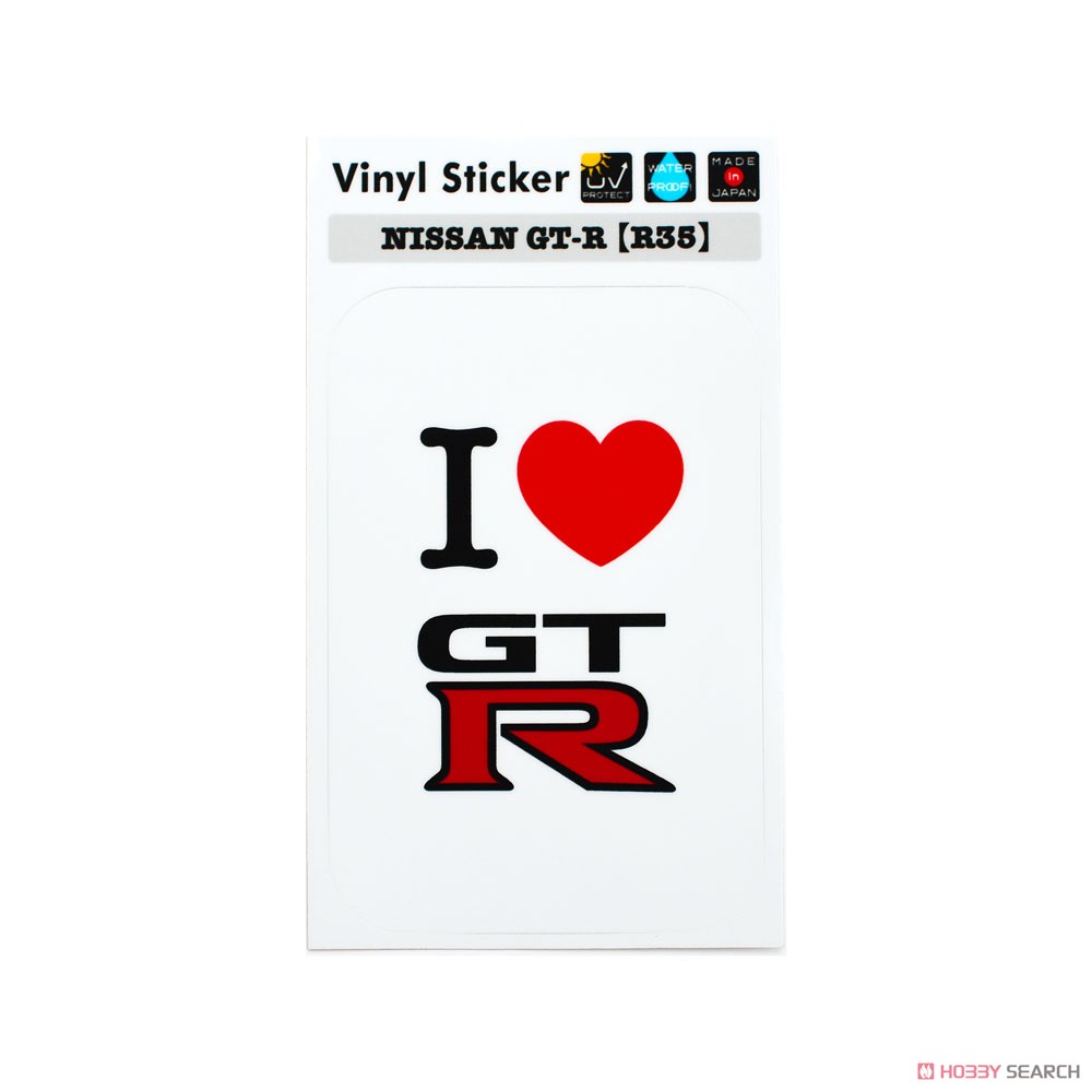 Wakiprintpia I Love GT-R ステッカー R35 (玩具) 画像 2
