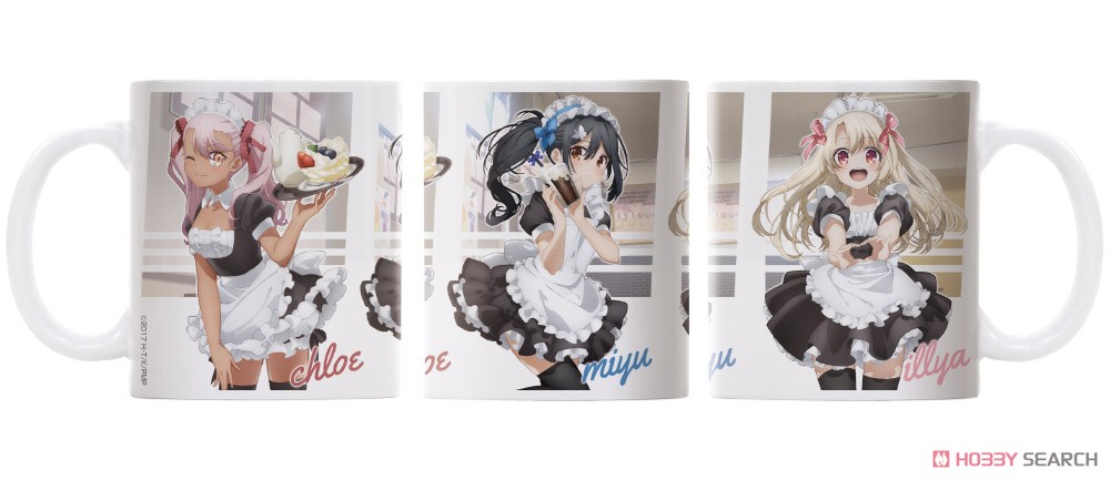 Cospa Fate/kaleid liner Prisma Illya: Oath Under Snow Ilya &amp; Miyu &amp; Chloe Maid Style Full Color Mug Cup รูปภาพ 2