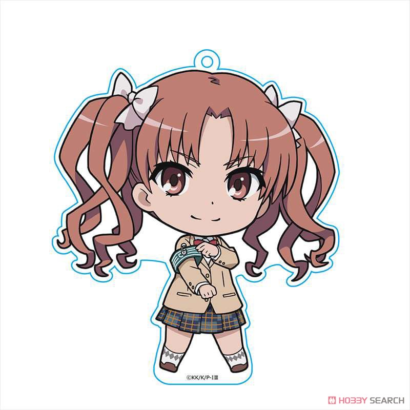 Azumaker A Certain Magical Index III Puni Colle! Key Ring (w/Stand) Kuroko Shirai Bild 3