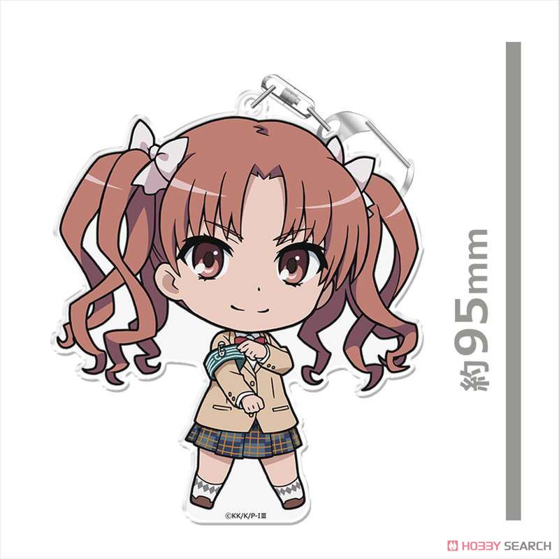 Azumaker A Certain Magical Index III Puni Colle! Key Ring (w/Stand) Kuroko Shirai Bild 4