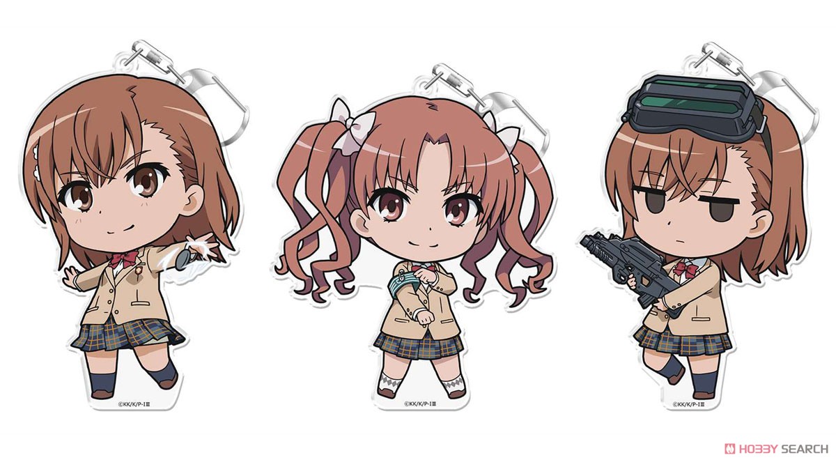 Azumaker A Certain Magical Index III Puni Colle! Key Ring (w/Stand) Kuroko Shirai Bild 7
