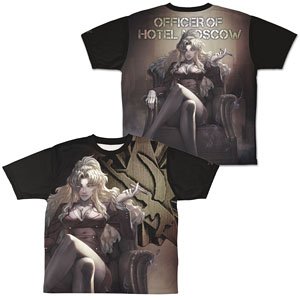 Cospa Black Lagoon Balalaika Double Sided Full Graphic T-Shirt XL (Anime Toy)