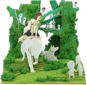 Sankei [Miniatuart] 스튜디오 지브리 미니 : 원령공주 영혼의 숲 (조립 키트) (철도 관련 상품) 이미지 1