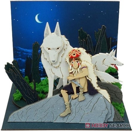 Sankei [Miniatuart] Studio Ghibli Mini : Princess Mononoke Night of Decision (Assemble kit) (Railway Related Items) รูปภาพ 2