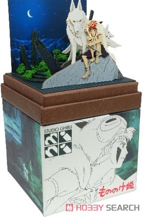 Sankei [Miniatuart] Studio Ghibli Mini : Princess Mononoke Night of Decision (Assemble kit) (Railway Related Items) รูปภาพ 3