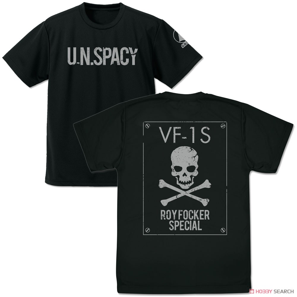 Cospa The Super Dimension Fortress Macross Roy Focker Dry T-Shirt Black XL (Anime Toy) imagen 2