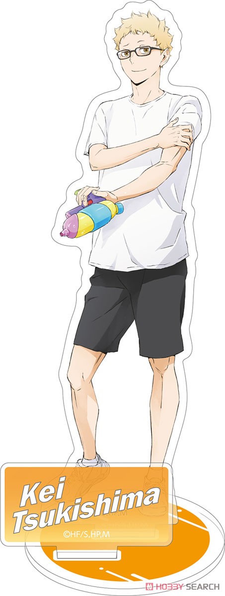 Movic Haikyu!! To The Top Acrylic Stand Tsukishima (Anime Toy) gambar 2