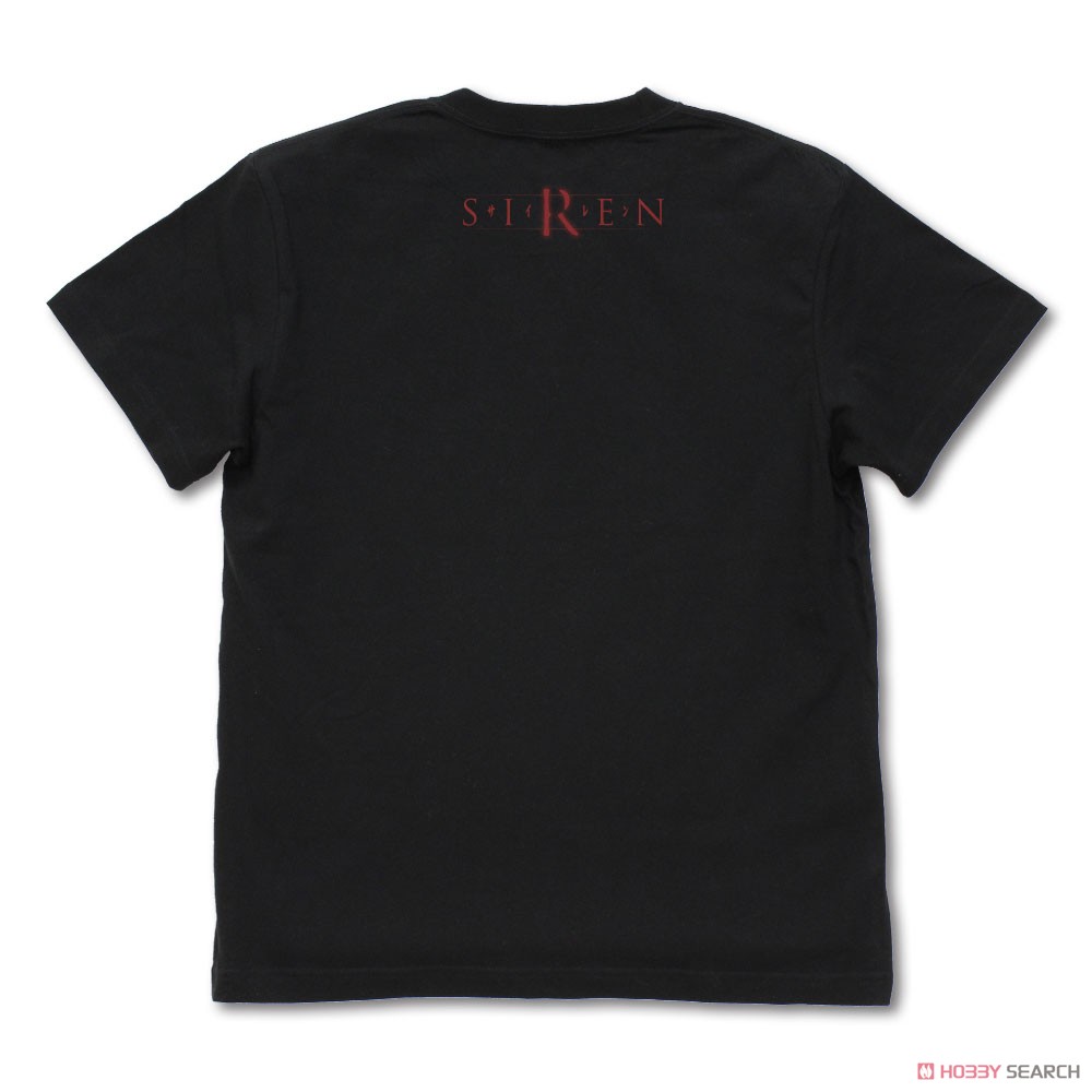 Cospa Siren Shibito T-Shirt Black XL (Anime Toy) image 3