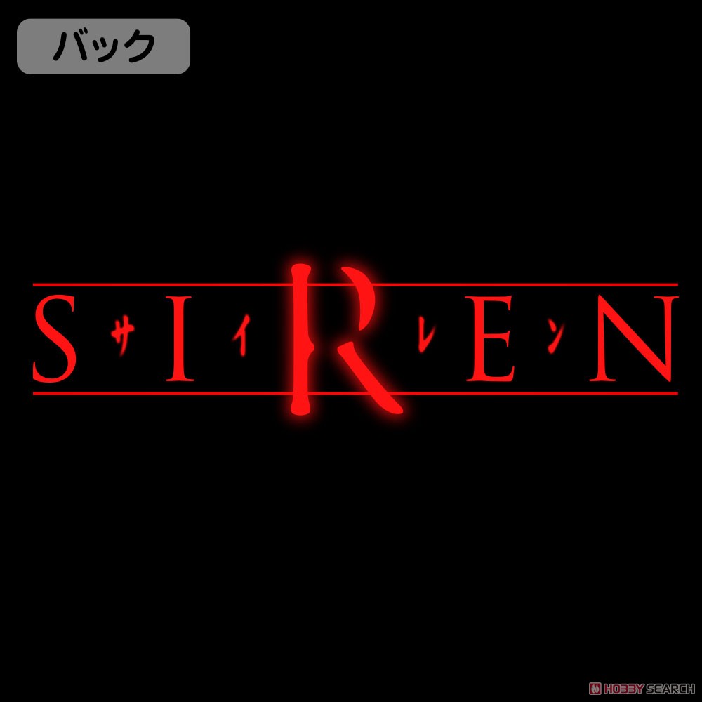 Cospa Siren Shibito T-Shirt Black XL (Anime Toy) image 5