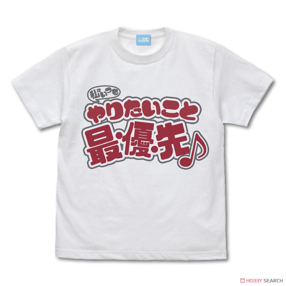 Cospa Lycoris Recoil I Always Put what I want to do First T-Shirt White L รูปภาพ 2