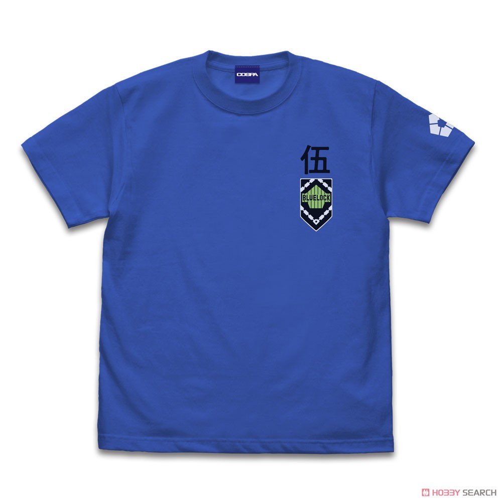 Cospa TV Animation [Blue Lock] Blue Lock Supply Style T-Shirt Royal Blue XL (Anime Toy) image 2