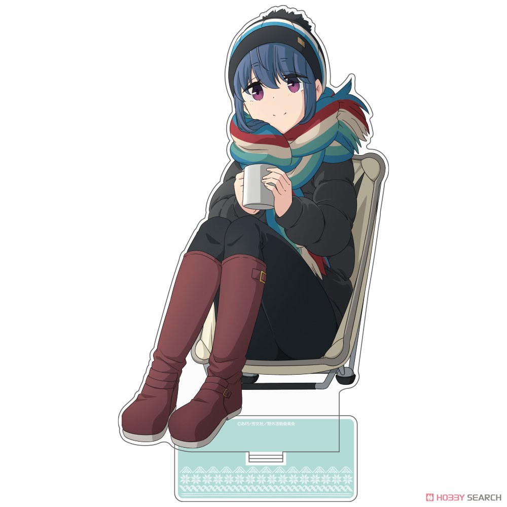 Cospa [Laid-Back Camp] [Especially Illustrated] Winter Camp Rin Shima Acrylic Stand (Large) Bild 2