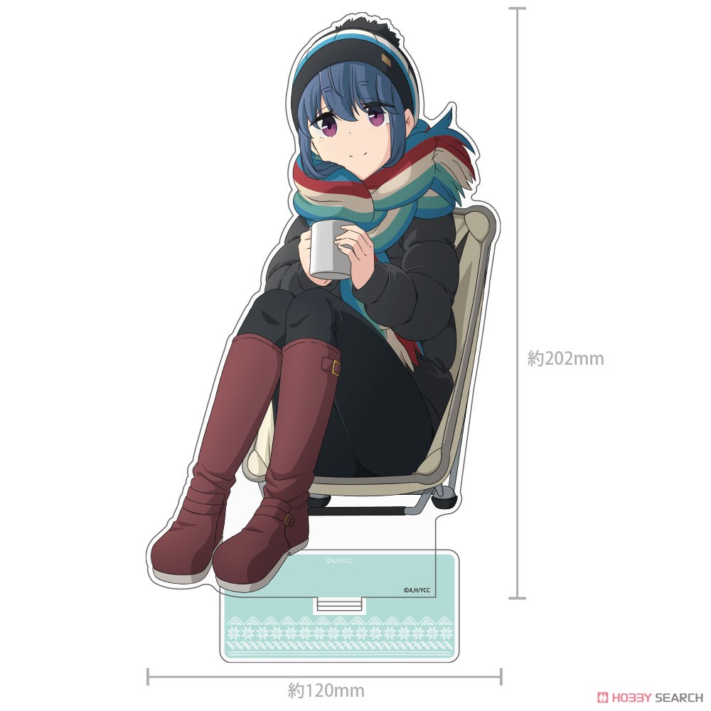 Cospa [Laid-Back Camp] [Especially Illustrated] Winter Camp Rin Shima Acrylic Stand (Large) Bild 4