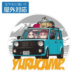 Cospa [Laid-Back Camp] Car Outdoor Support Sticker รูปภาพ 1